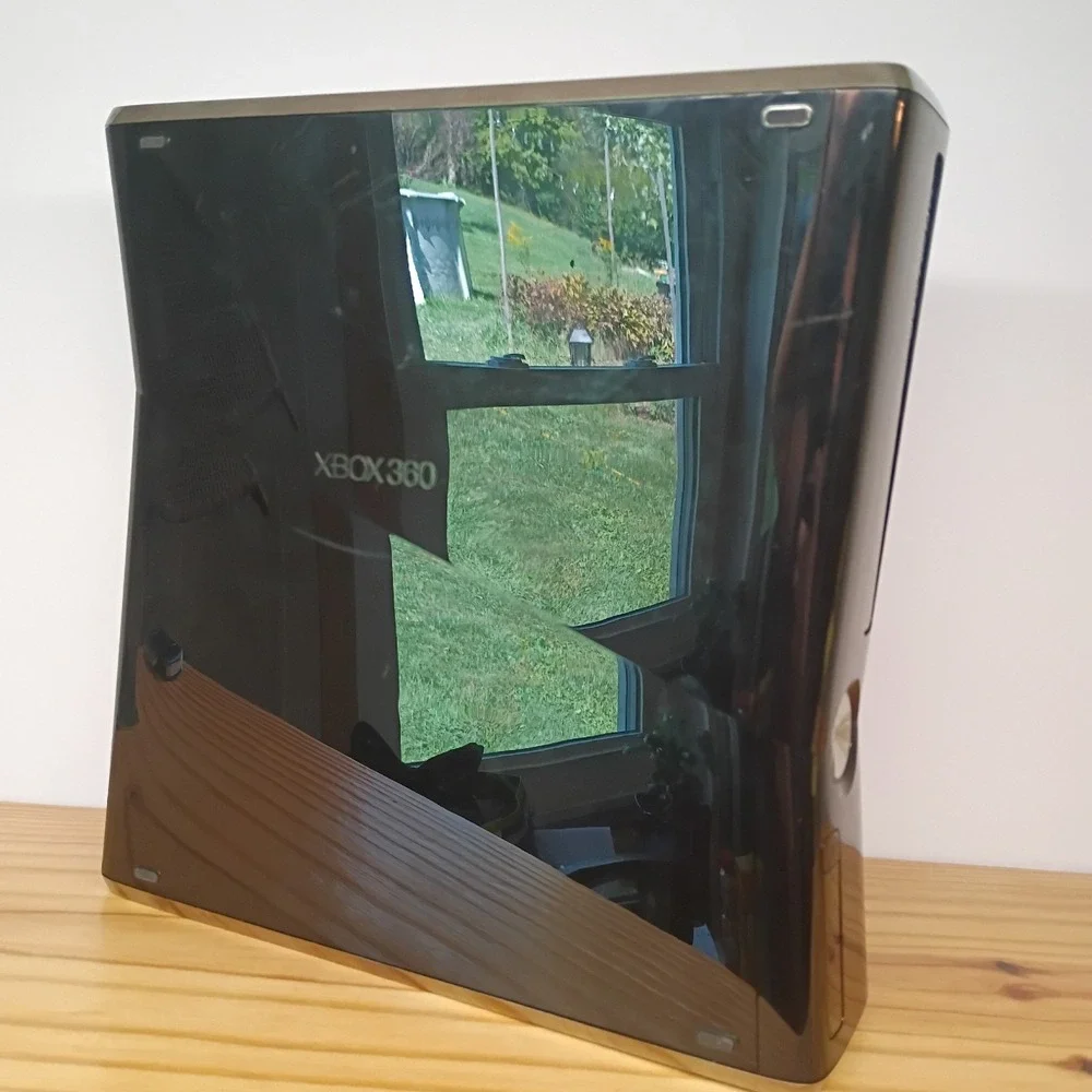 Microsoft Xbox 360 S 250GB Black Model 1439 Console Only Tested And Working